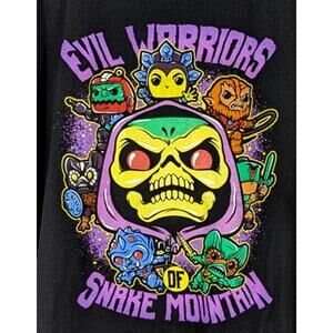 Skeletor Evil Warriors Snake Mountain T Shirt Mens XL MOTU Funko Pop Tee